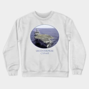 USS Enterprise  CVN-65 Crewneck Sweatshirt